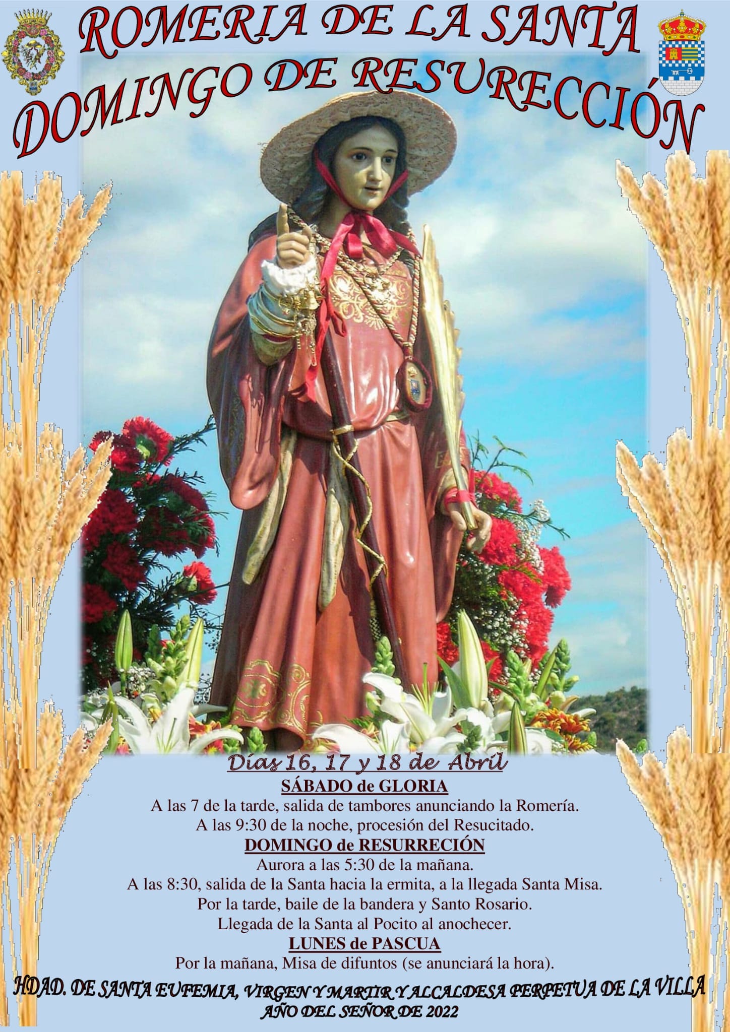 Romería de Santa Eufemia 2022 Santa Eufemia